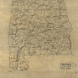 [Base map of Alabama].