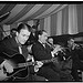 [Portrait of Eddie Condon, Tony Parenti, Wild Bill Davison, (Arthur) Brad (Bradford) Gowans, Jack Lesberg, and Freddie Ohms, Eddie Condon's, New York, N.Y., ca. June 1946] (LOC)