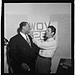 [Portrait of Sid Catlett and Freddie Robbins, WOV office, New York, N.Y., ca. June 1947] (LOC)
