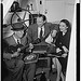 [Portrait of Cliff Edwards, Betty Brewer, and Frank Raye, Ukelele Lady (yacht), Hudson River, N.Y., ca. June 1947] (LOC)