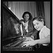 [Portrait of Mary Lou Williams and Roger Barnet, Waldorf-Astoria, Suite 4-B, New York, N.Y., ca. Mar. 1947] (LOC)