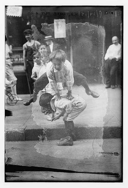 On a play street, N.Y.  (LOC)