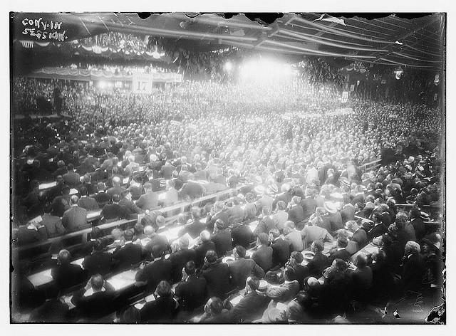 Convention in session (LOC)