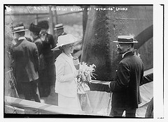 Dorothy Knight at "Wyoming" launch (LOC)