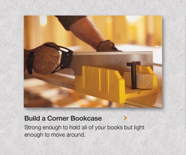 Corner Bookcase