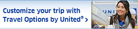 Customize your trip with travel options by United
