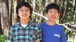 PHOTO: Cary and Michael Huang, 14-year-old twin brothers from Moraga, California, created an interactive animation called "Scale of the Universe 2." Cary, right, says he did the research and wrote the text; Michael turned it into Flash animation.