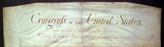 Proposed Amendments to the Constitution, 1789