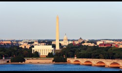 One of the most iconic shots in all of DC, it's not hard to take advantage of this photo op yourself. It was taken from the Memorial Bridge.