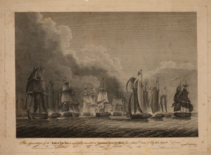 This representation of the battle on Lake Erie is respectfully inscribed to Commodore Perry.