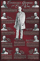 Confederate Generals Poster