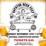 The National Constitution Center To Host “Bathtub Beer Fest,” A Prohibition-Era Celebration And Fundraiser For Philly Beer Week 2013, Thursday, November 15