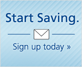 Sign up for Amtrak E-mails and Save