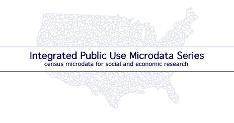 Integrated Public Use Microdata Series
census microdata for social and economic research