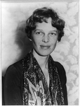 Amelia Earhart portrait