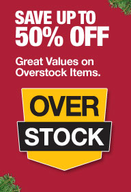 Great Value on Overstock Items!