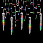 83-Light LED Multi-Color Shooting Star Icicle