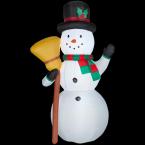6 1/2 ft. Airblown Lighted Snowman