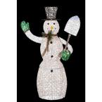 60 in. Grapevine Snowman with Shovel