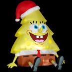4 ft. Airblown Lighted Sponge Bob