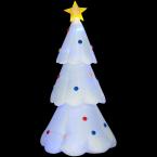 8 ft. Airblown Christmas Tree with Color Changing Lights and Remote Control