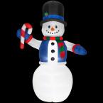 12 ft. Airblown Lighted Giant Snowman