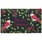 Two Turtledoves 17.3 in. x 29. 9 in. Holiday Mat