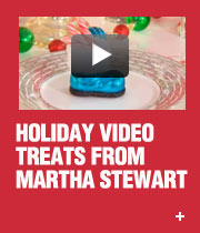 holiday video treats from Martha Stewart