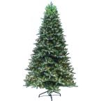 7.5 ft. LED Pre-Lit Frasier Fir Artificial Christmas Tree with Warm White Lights