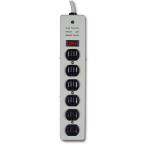 6-Outlet Metal Surge Protector
