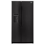 26.5 cu. ft. Side by Side Refrigerator in Black