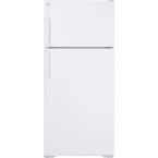 16.5 cu. ft. Top Freezer Refrigerator in White