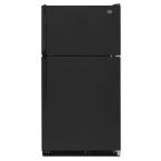 20.6 cu. ft. Top Freezer Refrigerator in Black