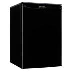 2.5 cu. ft. Mini Refrigerator in Black