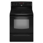 5.3 cu. ft. Electric Range with Self-Cleaning Oven in Black