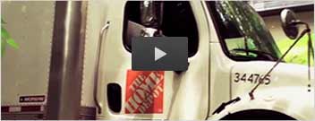 Watch our video on The Home Depot’s free appliance delivery and haul away service. 