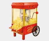 Consider a new popcorn maker, ice cream or snow cone machine