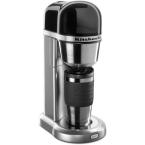 4-Cup Coffee Maker with Multifunctional Thermal Mug in Contour Silver