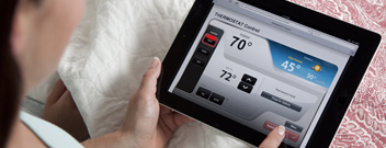 WiFi-enabled thermostats: Control your home's temperature from a computer, iPhone, smartphone or tablet device.