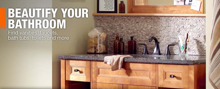 Beautify Your Bathroom. Find vanities, faucets, bath tubs, toilets and more.