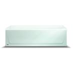 Aloha 5 ft. Left-Hand Drain Bath Tub in White