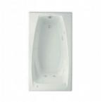EverClean 5 ft. Whirlpool Tub with Reversible Drain in White