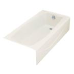 Villager 5 ft. Bath with Right-Hand Drain in White
