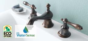 Save water with new bathroom watersense faucets