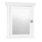 Early American 22 in. Surface-Mount Medicine Cabinet in White