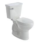 Champion 4 Complete No-Tools 2-Piece 1.28 GPF High Efficiency Round Front Toilet in White