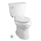Cimarron 2-Piece 1.28 GPF Elongated Toilet in White