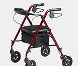 Browse our wide selection of rollators and wheelchairs
