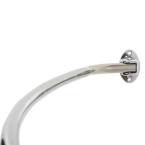 Single-Curved Shower Rod in Chrome