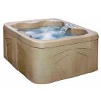 Bermuda Rock Solid Series Plug and Play Spa with 12 Jets Includes FREE Energy Value Package